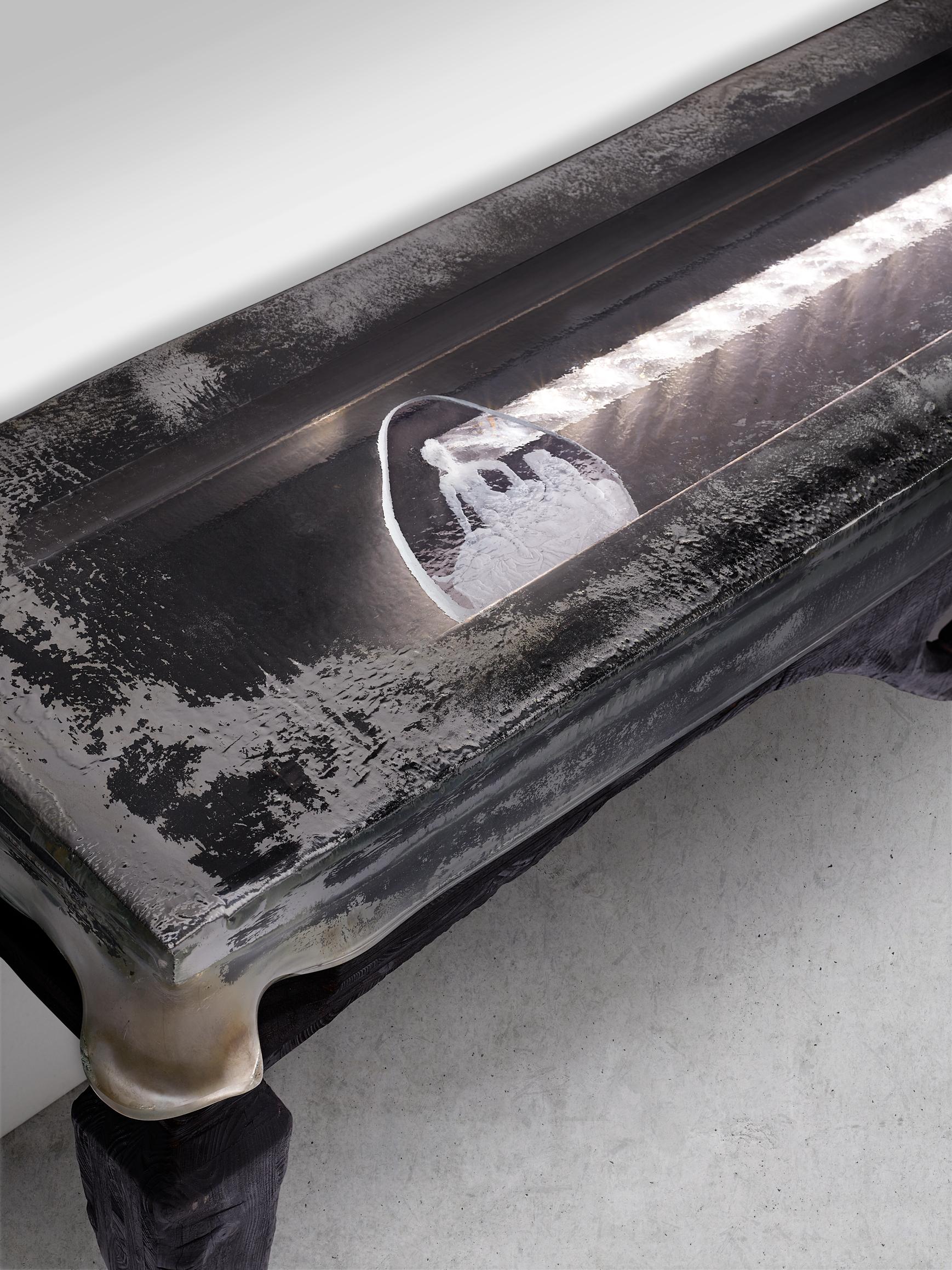 Italian Carampana Console Table by Vetralia For Sale