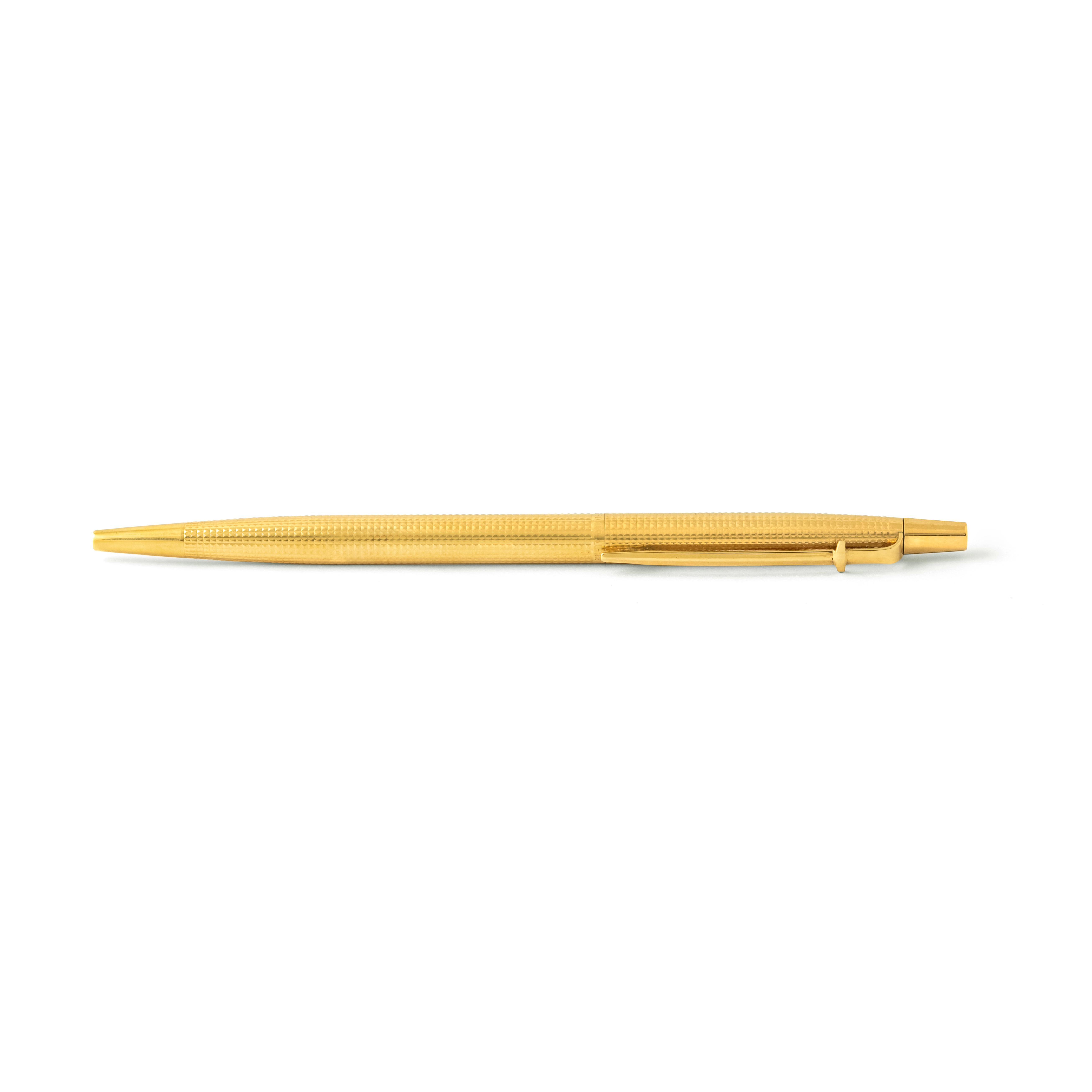 parker gold plated pen