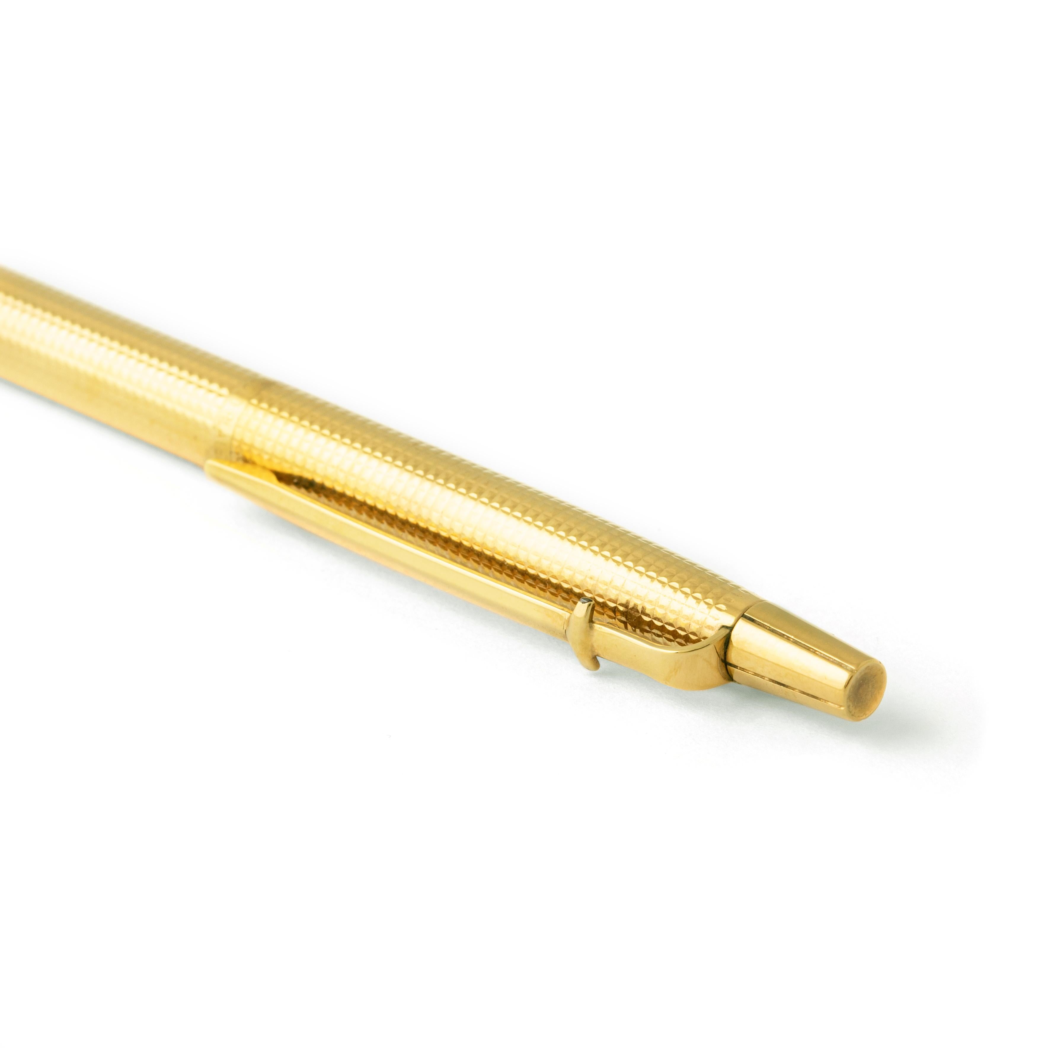Caran d'Ache Collection Madison Gold Plated BallPoint Pen  For Sale 2