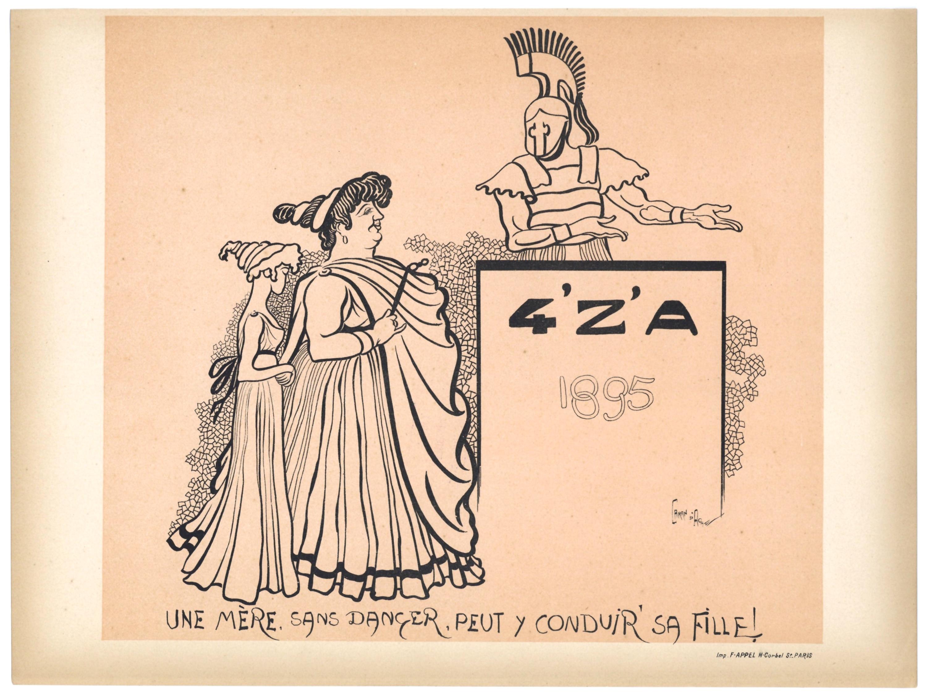 (after) Caran d'Ache - lithograph poster - Print by Caran D'Ache