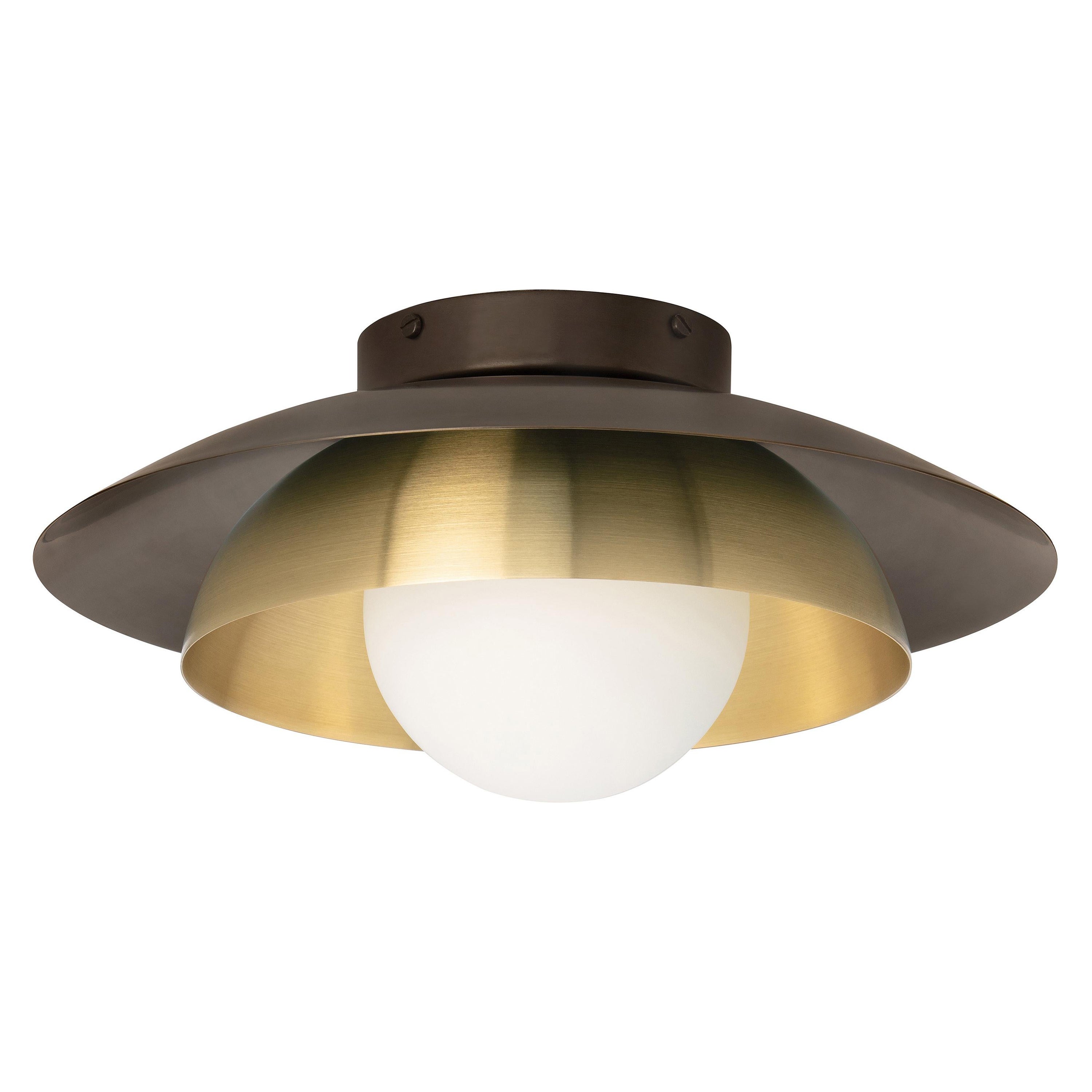 Carapace Ceiling / Wall-Mount Lamp by CTO Lighting For Sale