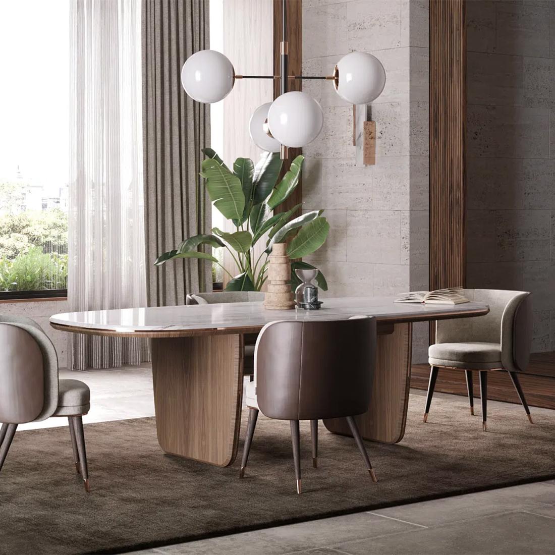 Carara Dining Table en vente 1