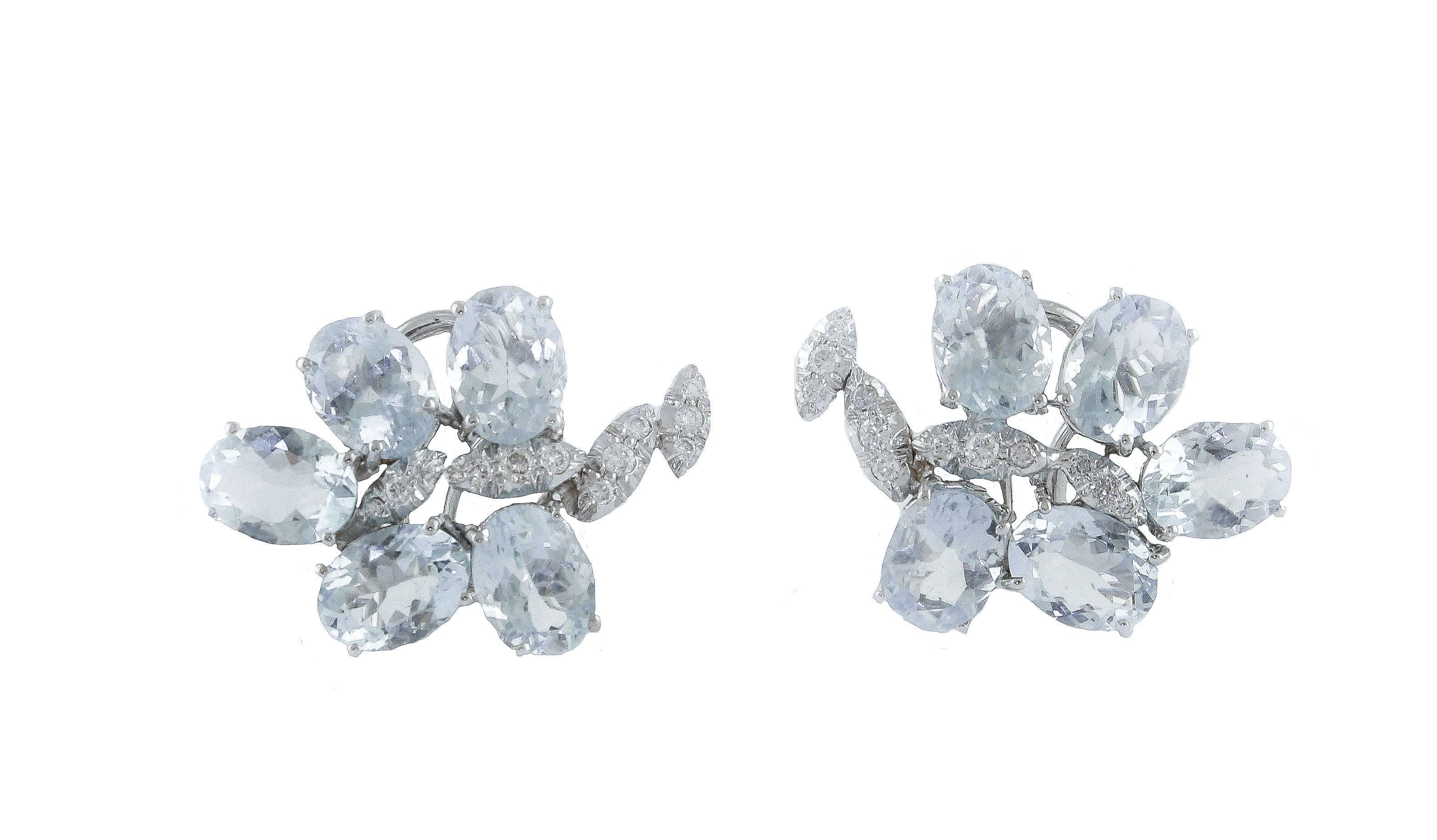Fabulous earrings, in kt14 white gold, embellished with beautiful aquamarine stones from ct 11.33, and diamonds from ct 0.38. Total weight g 8.10
Diamonds ct 0.38
Aquamarine ct 11.33
Total weight g 8.10
R.F + uuih

For any enquires, please contact