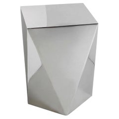 Carat S Pedestal in Hand-Polished Stainless Steel Design
