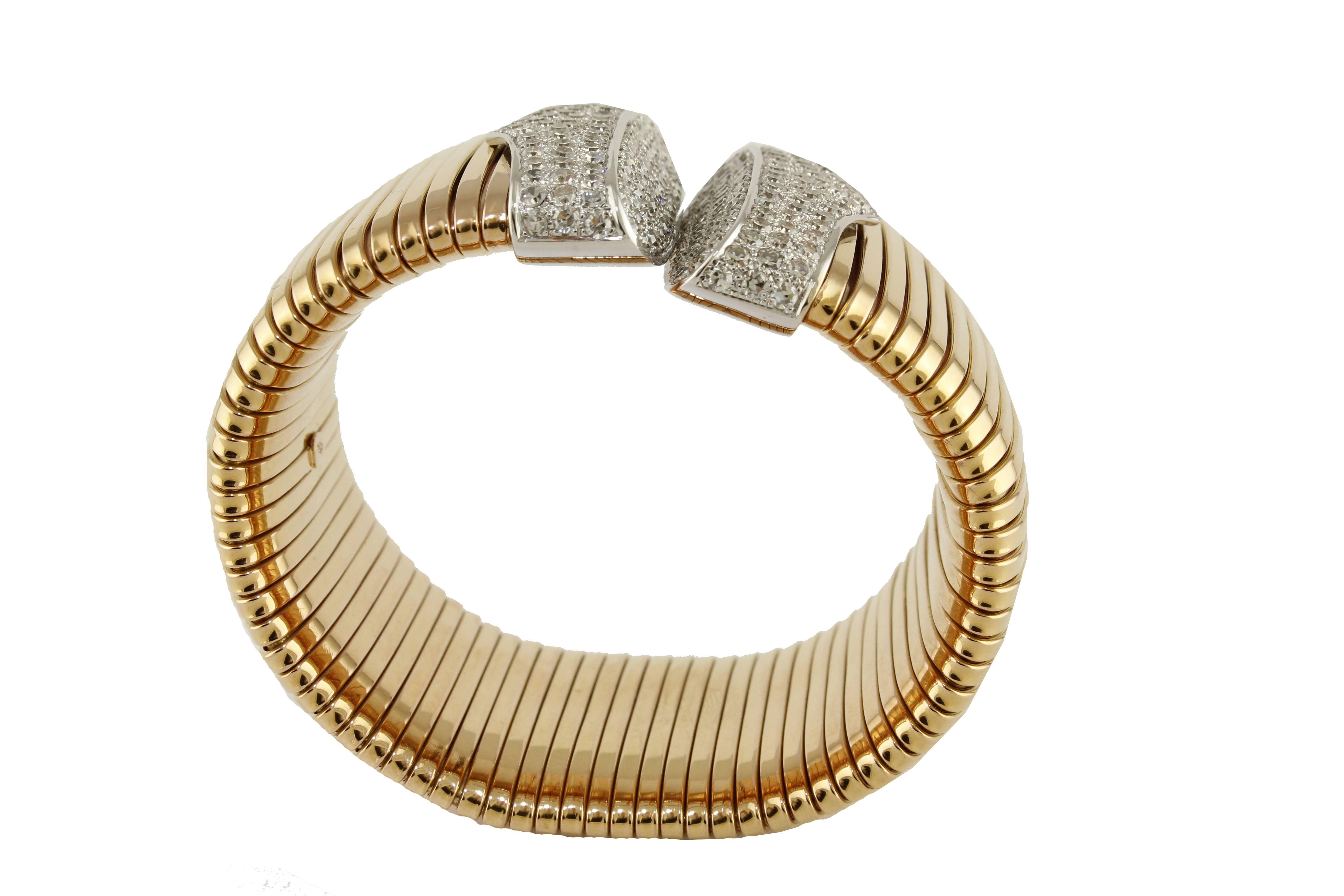CT 12, 20 Diamond and gr 133, 3 Gold Cuff bracelet 2