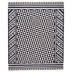 Caravanne Indoor/Outdoor Rug in Navy, 9x12'