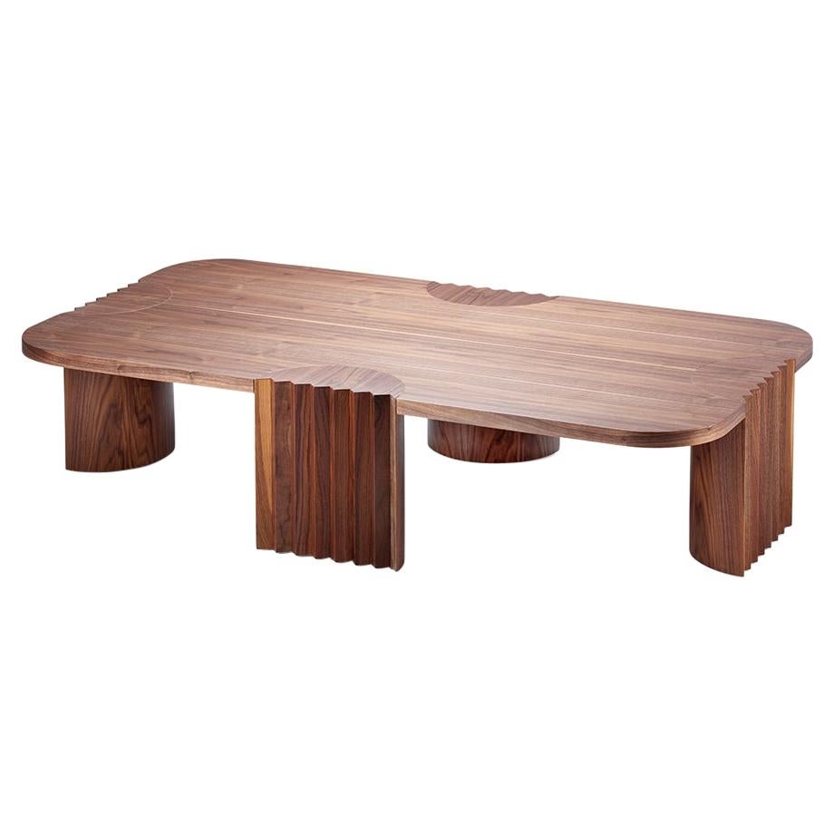 Caravel Wood Table by Collector For Sale