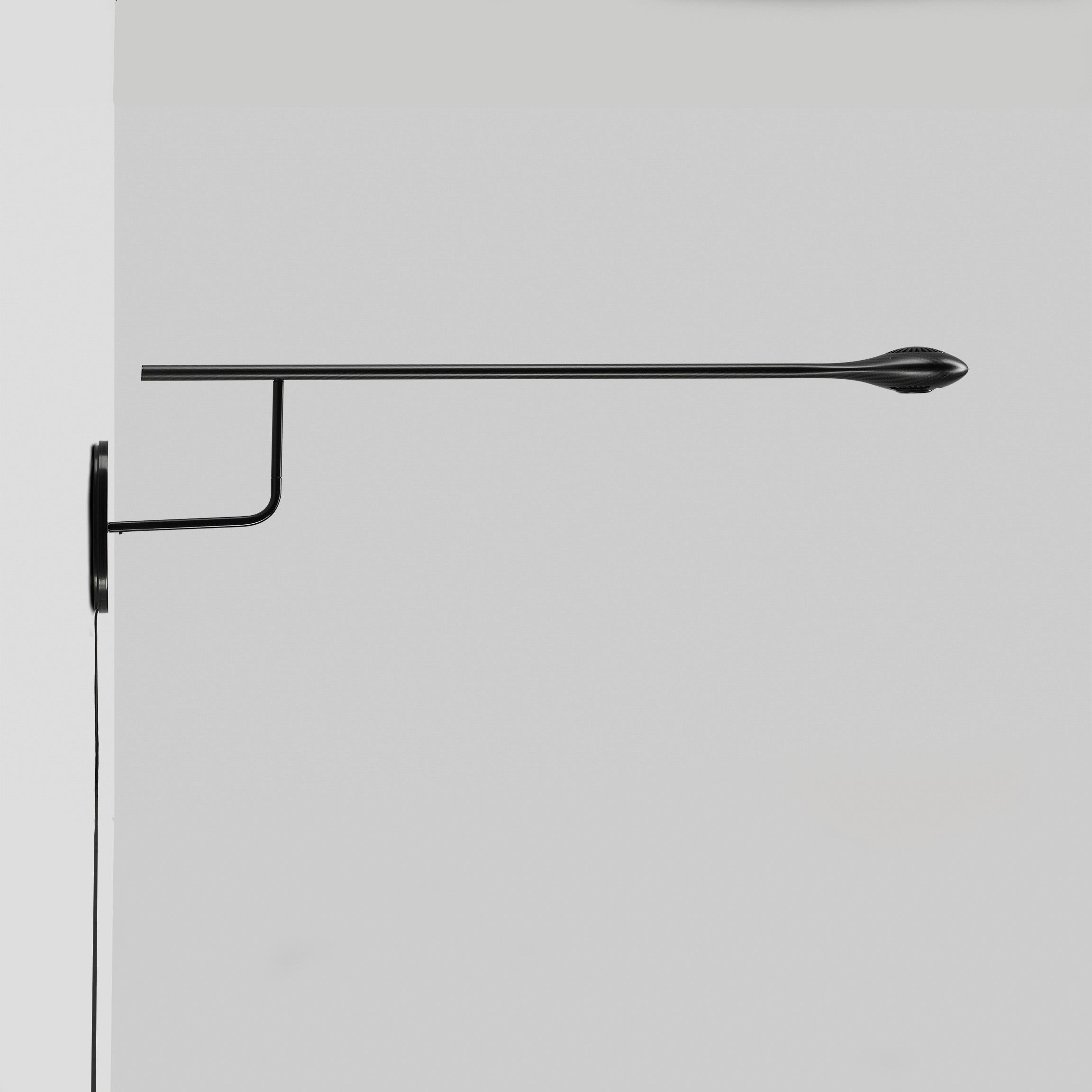 Modern CARB-01W Carbon Wall Light by Tokio For Sale