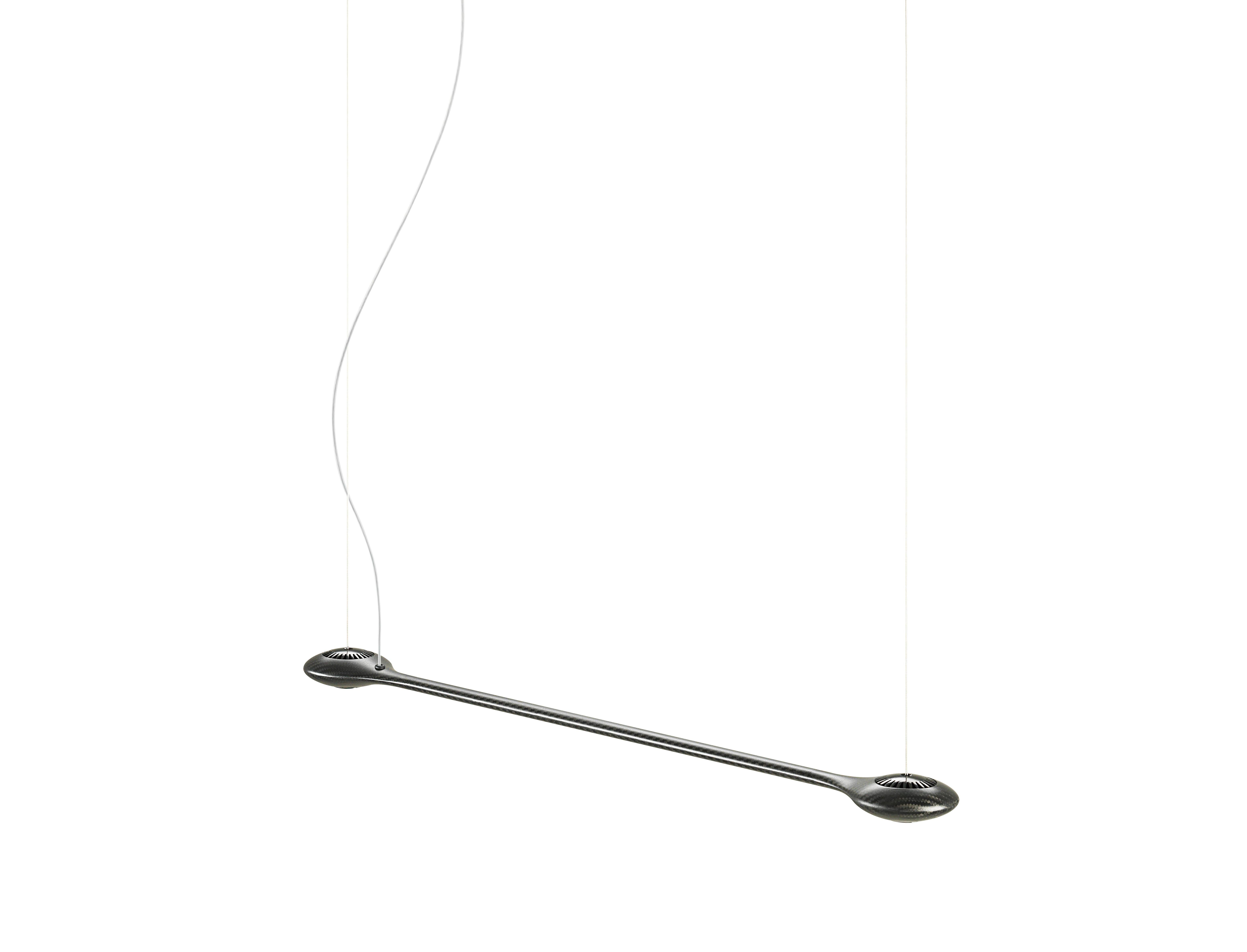 Modern CARB-02 Carbon Ceiling Light by Tokio