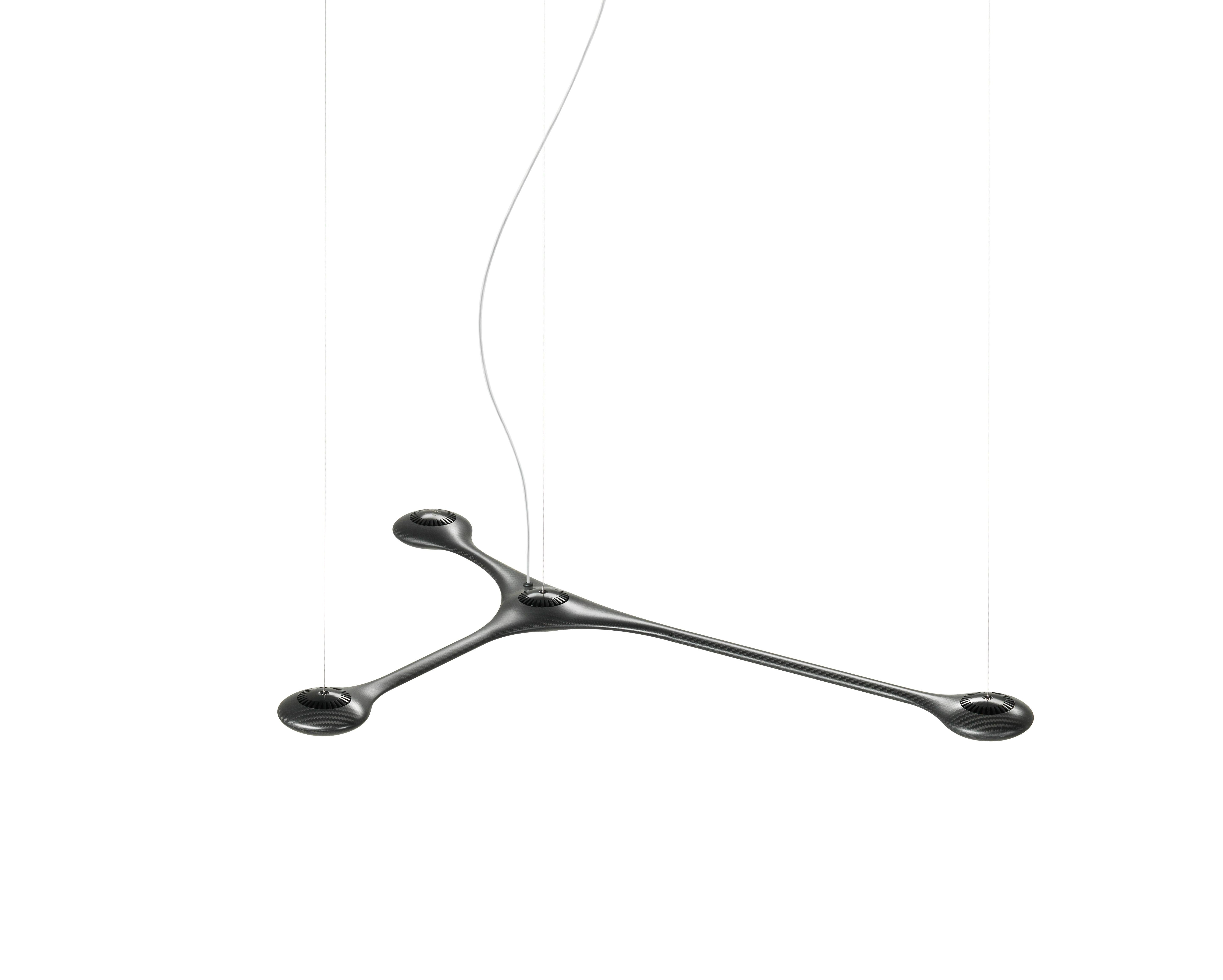 Modern CARB-04 Carbon Ceiling Light by Tokio