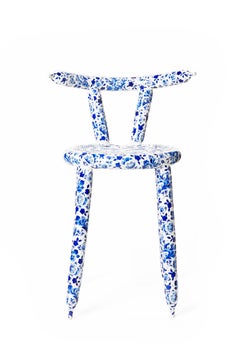 Carbon Balloon Chair Delft Blue, von Marcel Wanders, 2013, Einzigartig