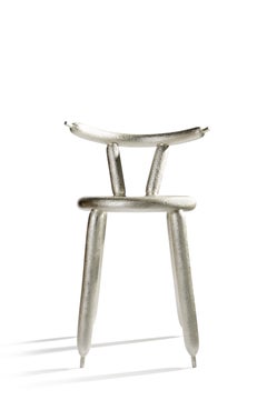 Carbon Balloon Chair White Gold, by Marcel Wanders, 2013, Limited Edition #2/5