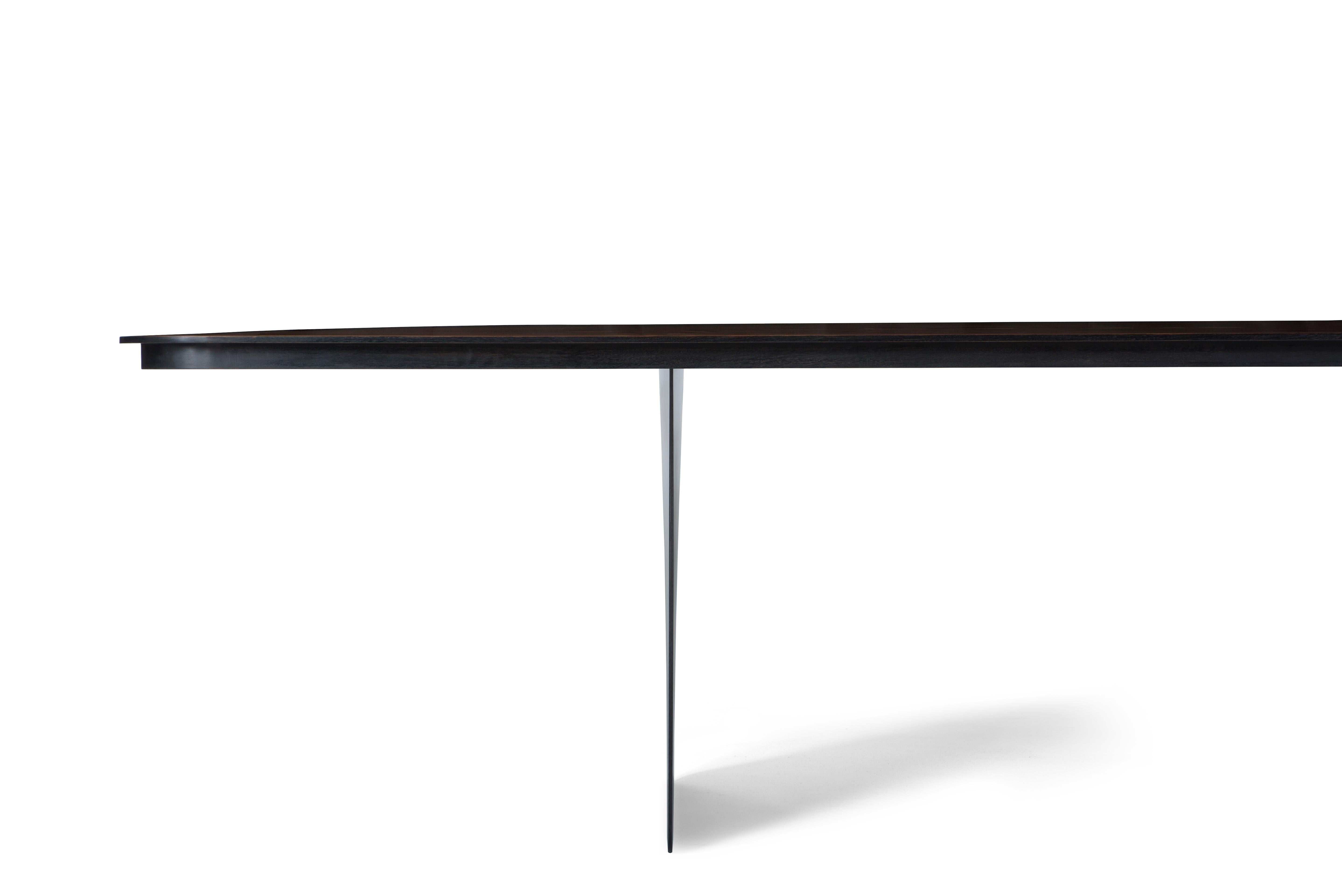 Slovenian Carbon Claro Table by Tokio For Sale
