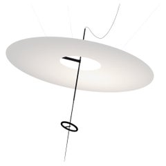 Carbon Fiber ‘Flying Disc’ Suspension Lamp for Ingo Maurer