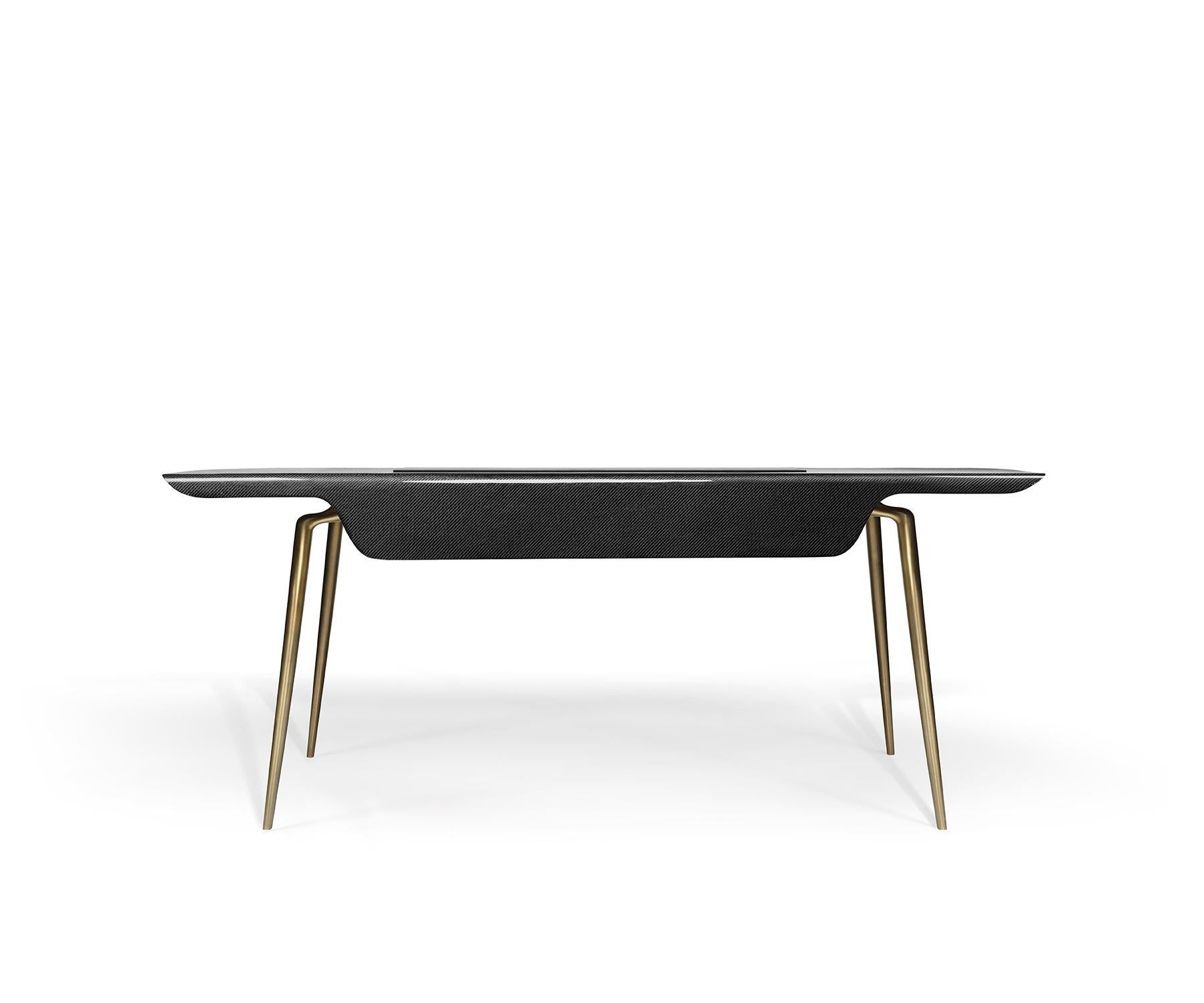 Modern Carbon Fibre Talon Desk by Madheke For Sale