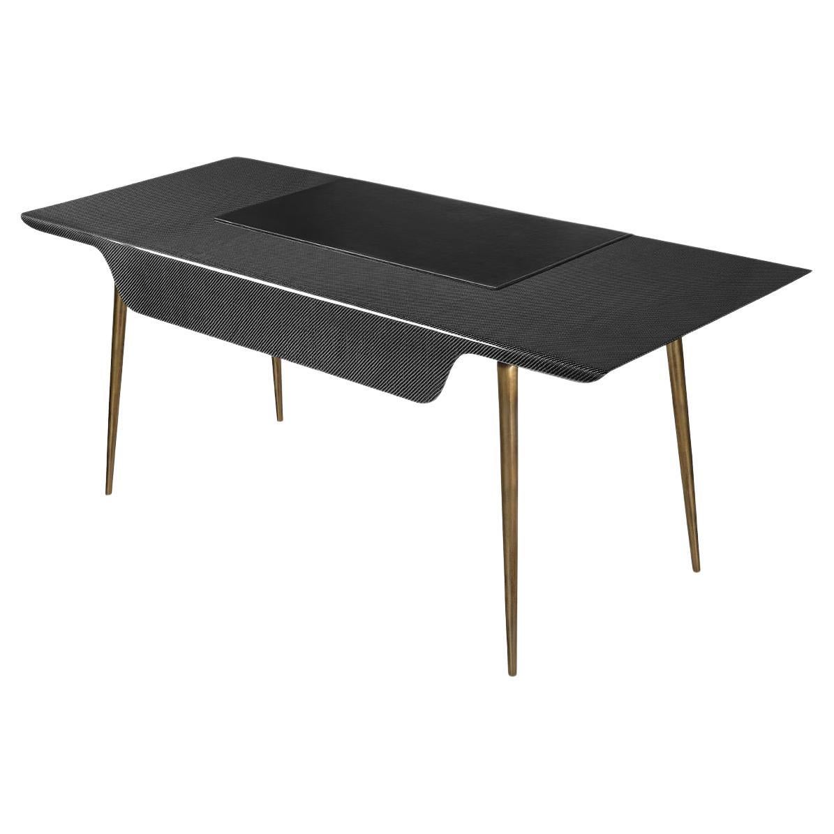 Carbon Fibre Talon Desk by Madheke
