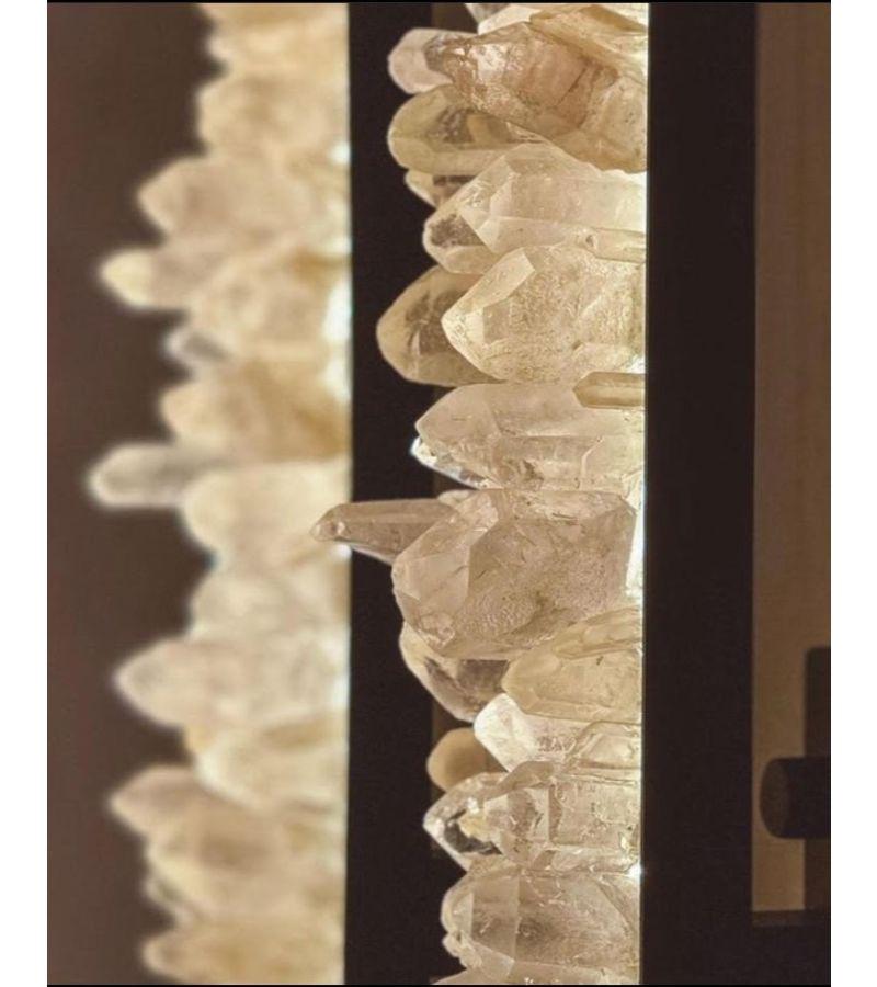 Bronzed Quartz 60 Wall Lamp by Aver  For Sale