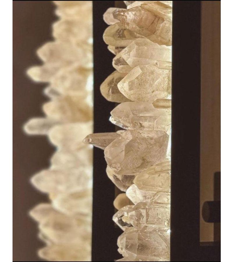 Placcato Lampada a sospensione Quartz Horizontal 120 di Aver in vendita