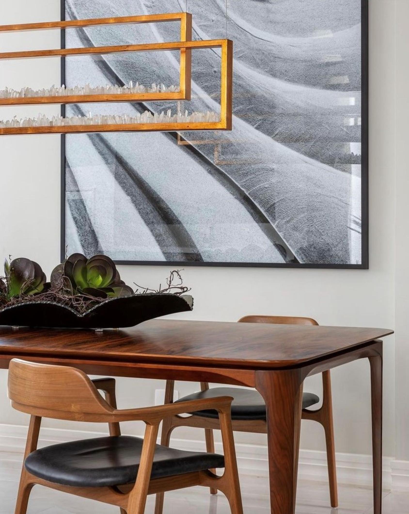 Alluminio Lampada a sospensione Quartz Horizontal 120 di Aver in vendita