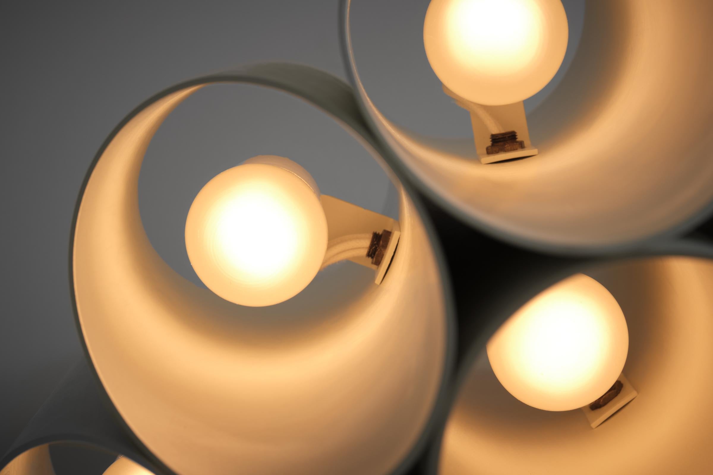 Carciofo chandeliers by Gianni Celada for Fontana arte, Italy 1970 6