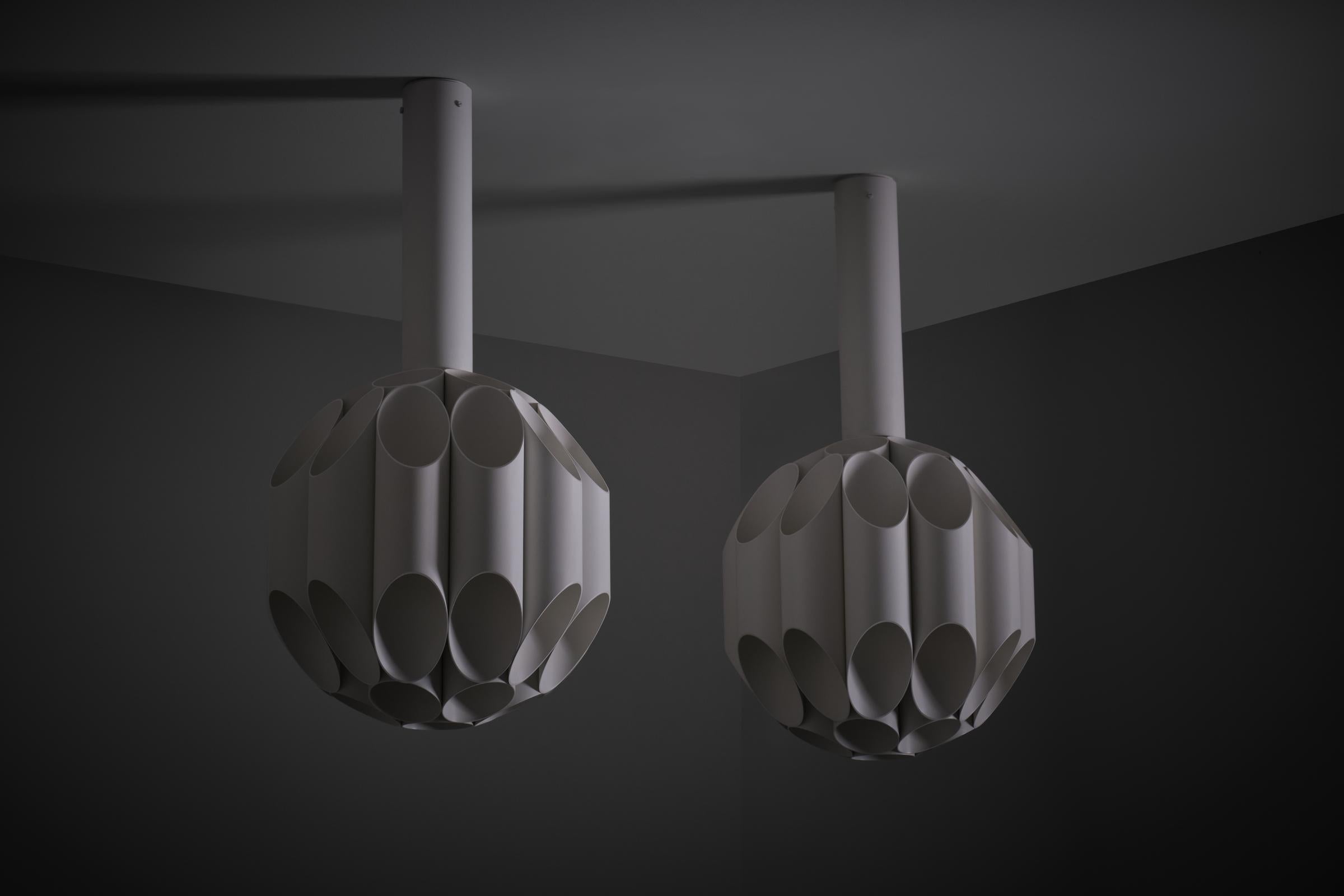 Carciofo chandeliers by Gianni Celada for Fontana arte, Italy 1970 1