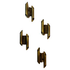 Carciofo wall sconces designed by Gianni Celada for Fontana Arte , Italy 1970
