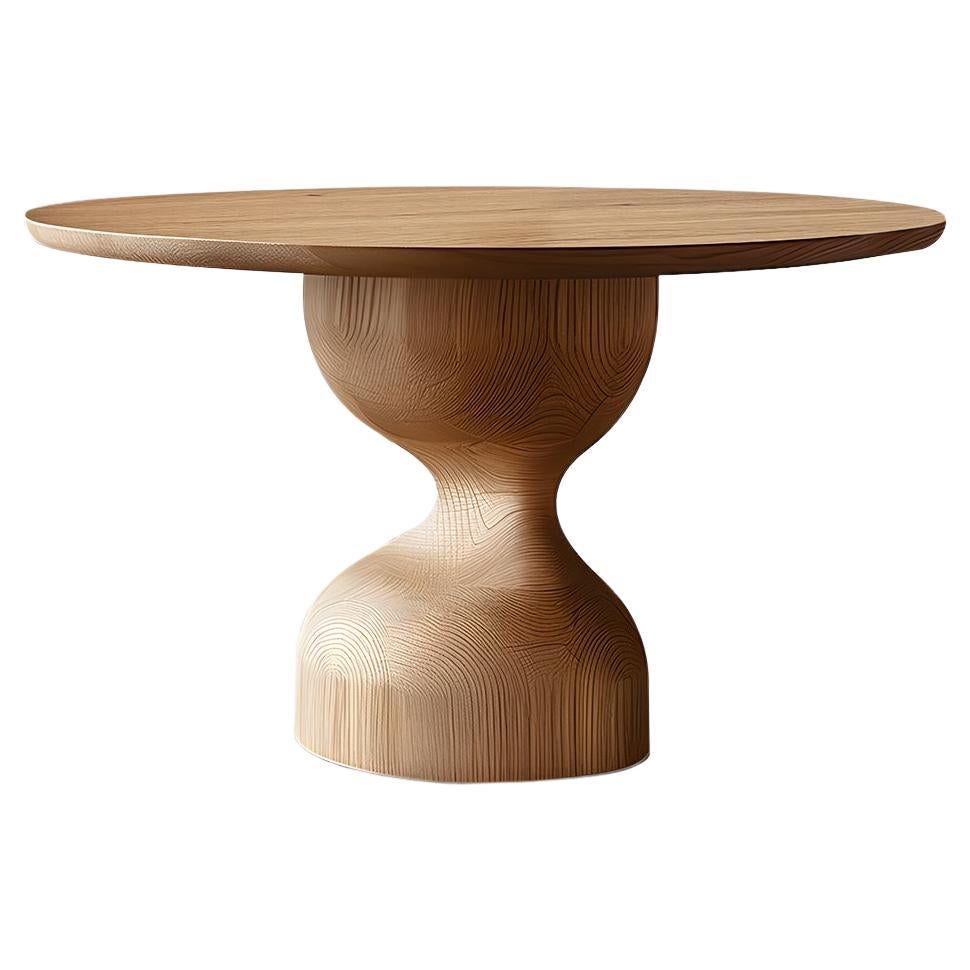Tables à cartes et à thé No20, Elegance in Wood by Socle Series NONO