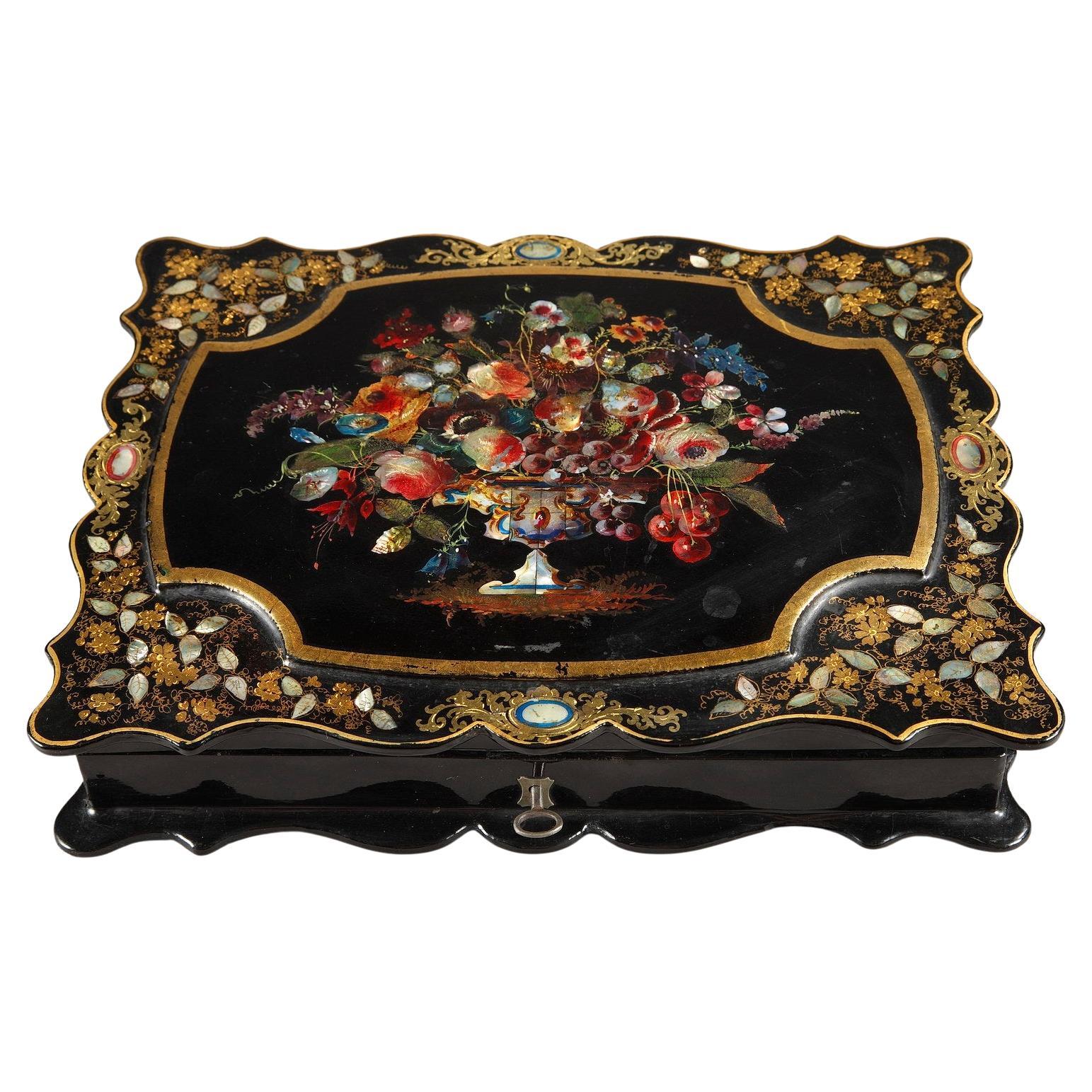 Card Box, Napoléon III For Sale