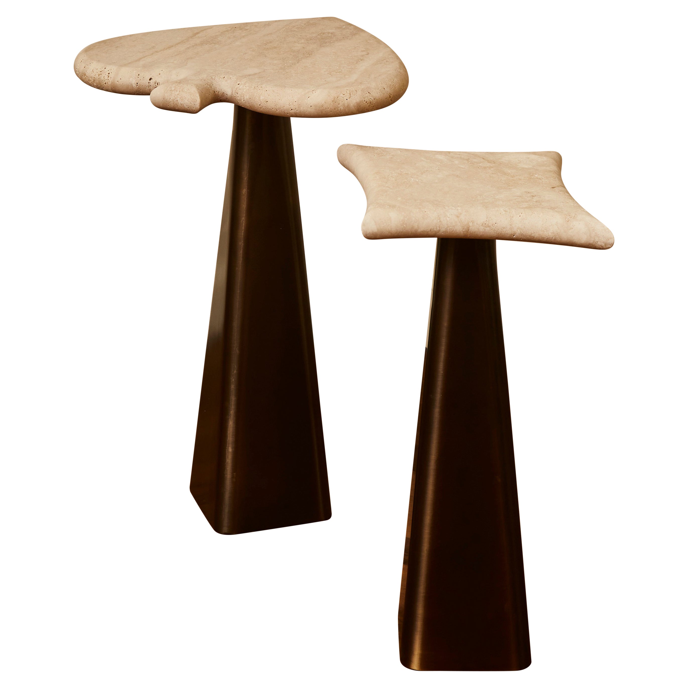 "Card Game" Pedestals by Studio Glustin