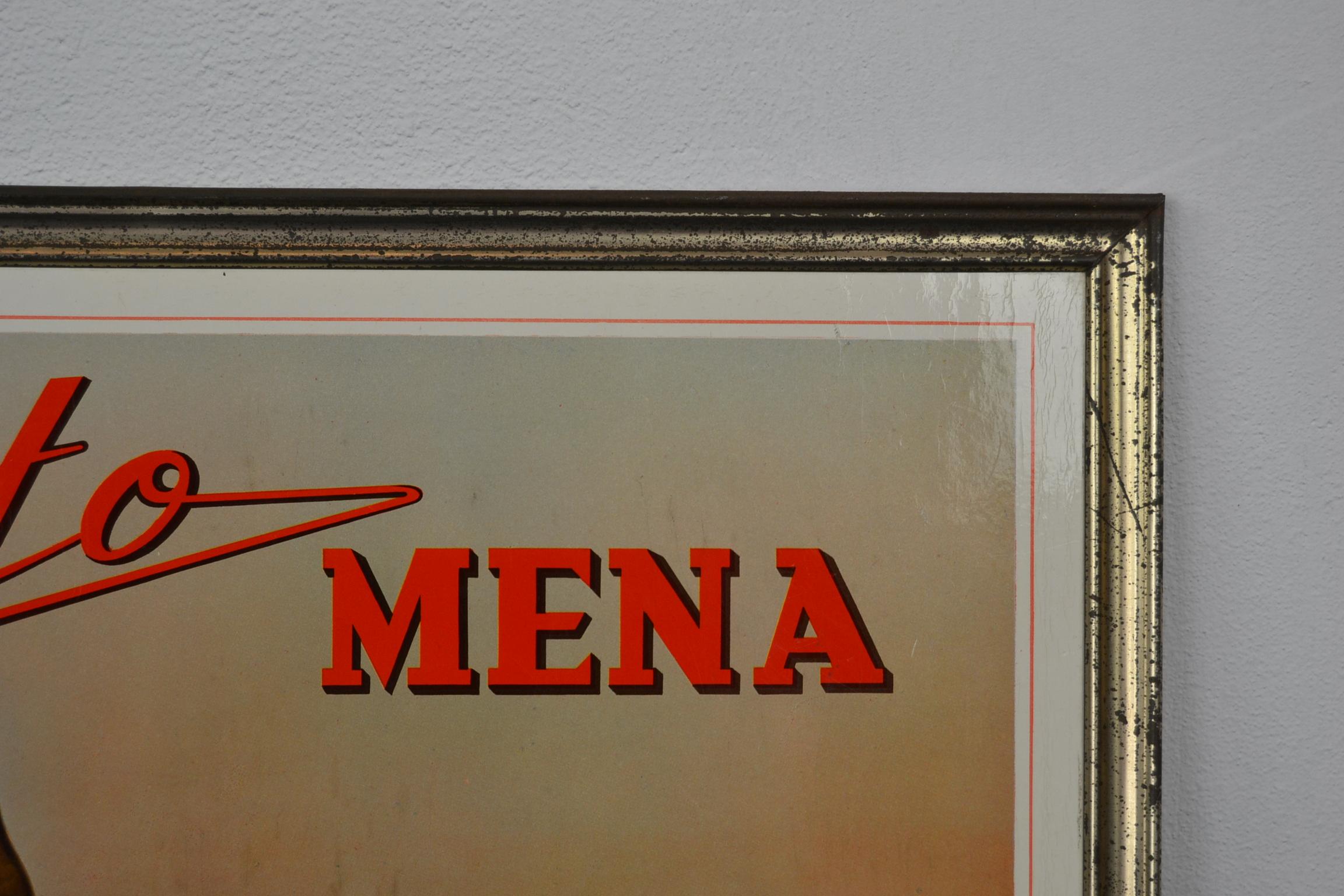 Card Game Wall Decoration Sign, 1961 In Good Condition For Sale In Antwerp, BE