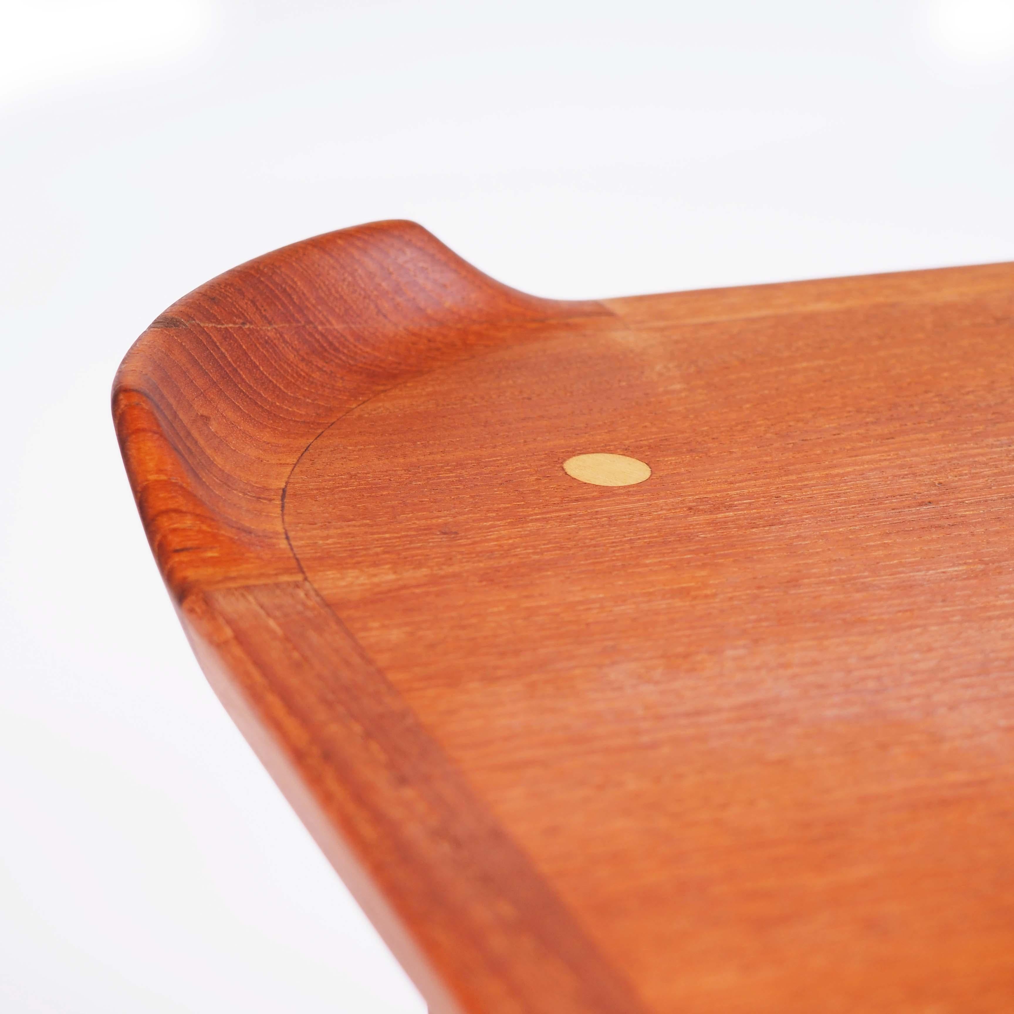 Danish Card Table in Teak by Finn Juhl for Niels Vodder