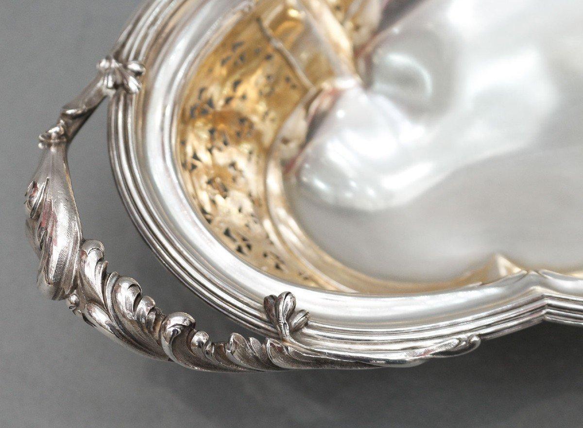 Cardeilhac - 19th Century Solid Silver Fruit Basket For Sale 6