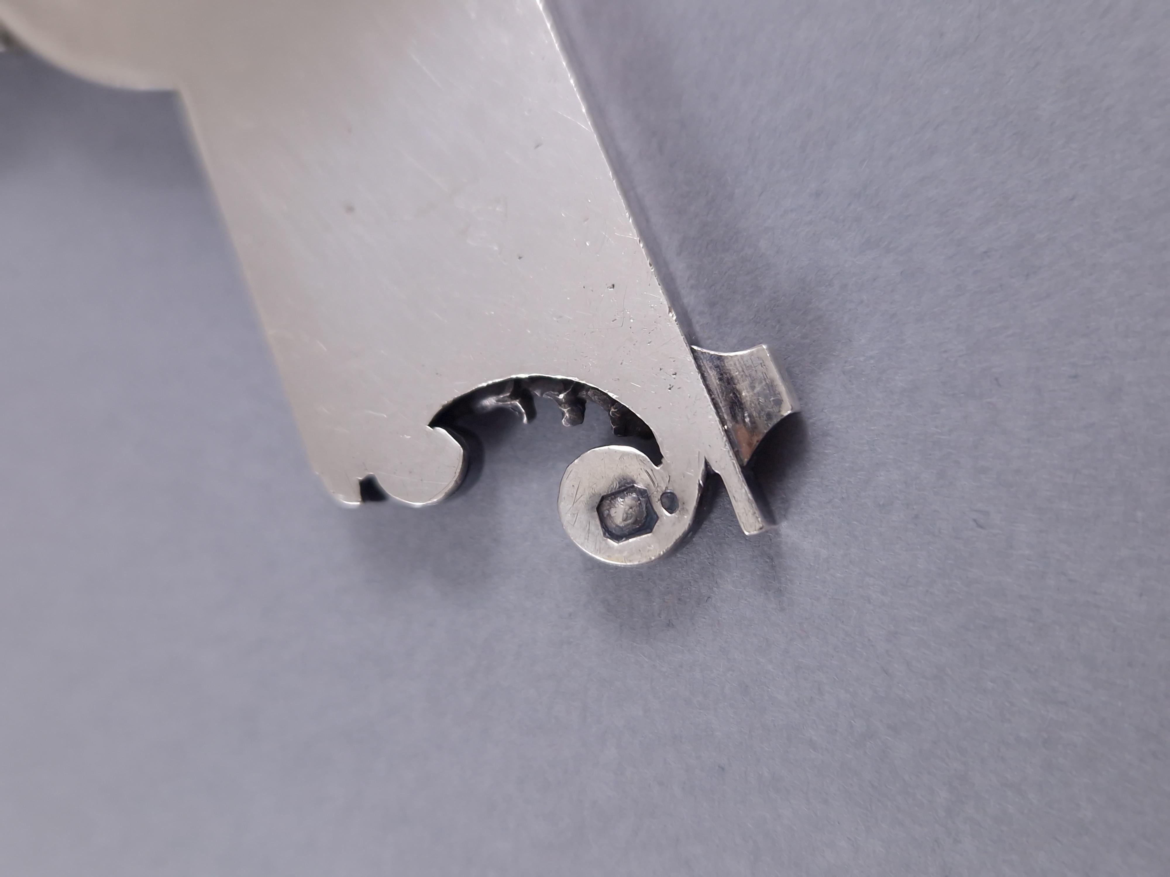 Cardeilhac - 6 Menu Holders In Sterling Silver 4