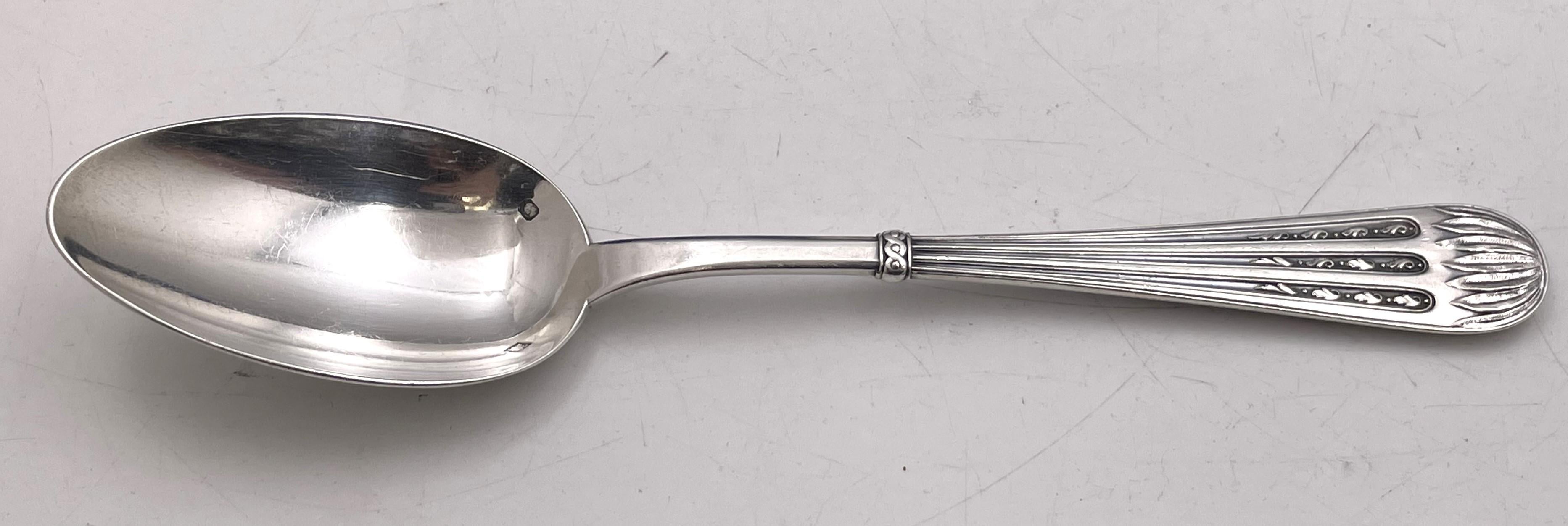Cardeilhac French Sterling Silver 79-Piece Flatware Set in Louis XVI Pattern en venta 5
