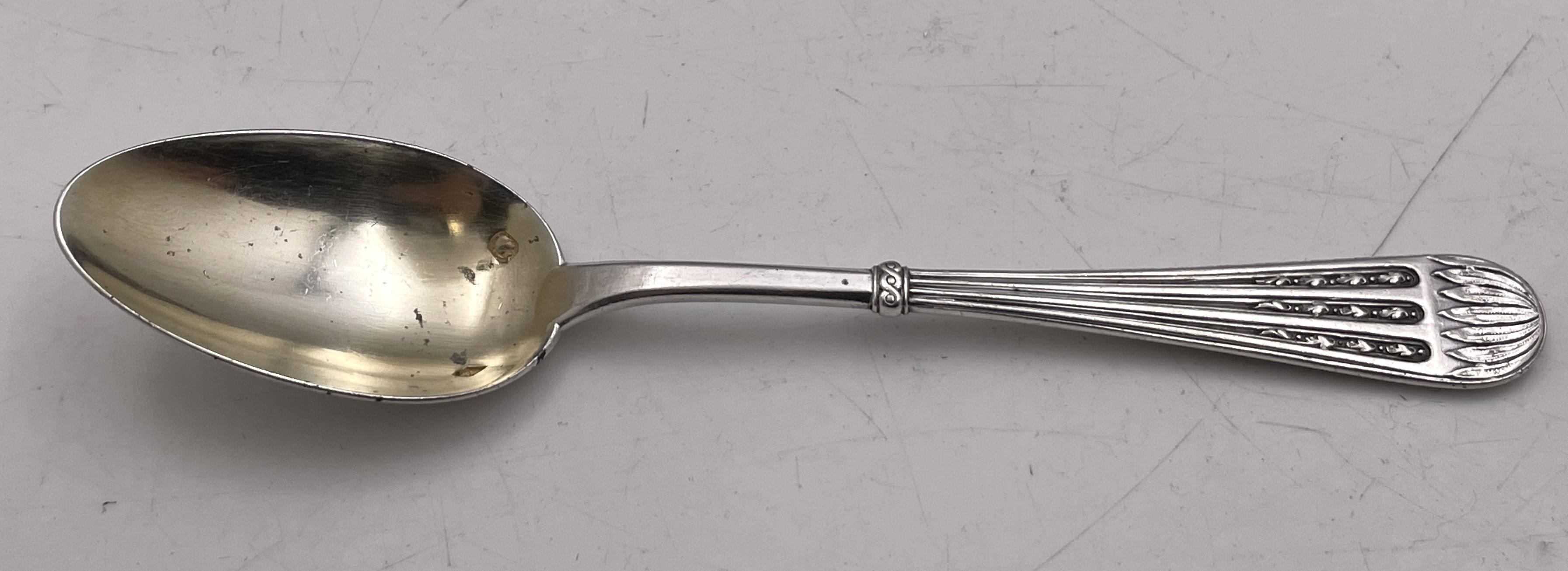 Cardeilhac French Sterling Silver 79-Piece Flatware Set in Louis XVI Pattern en venta 6