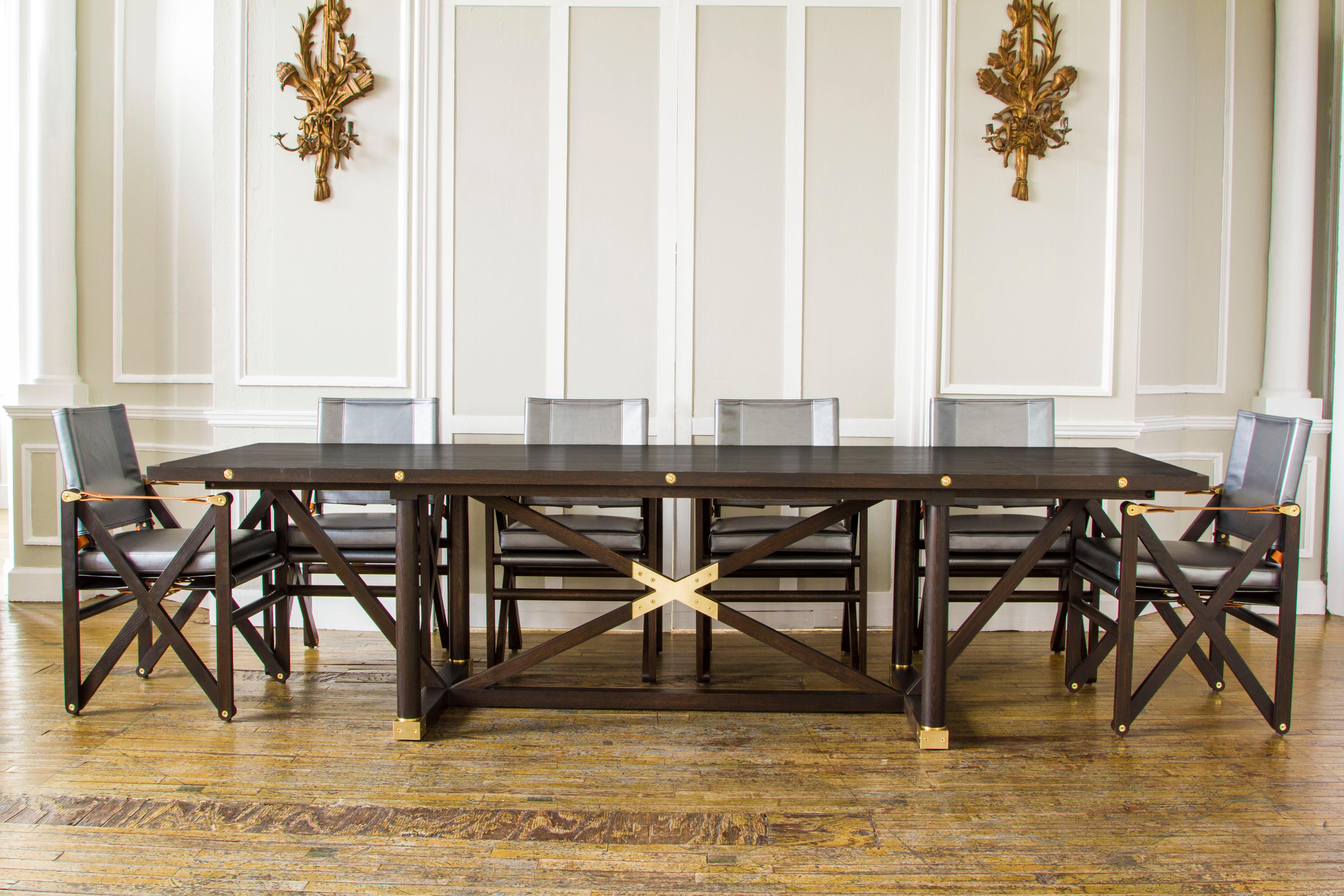 American Carden Table in Ebonized White Oak - handcrafted by Richard Wrightman Design
