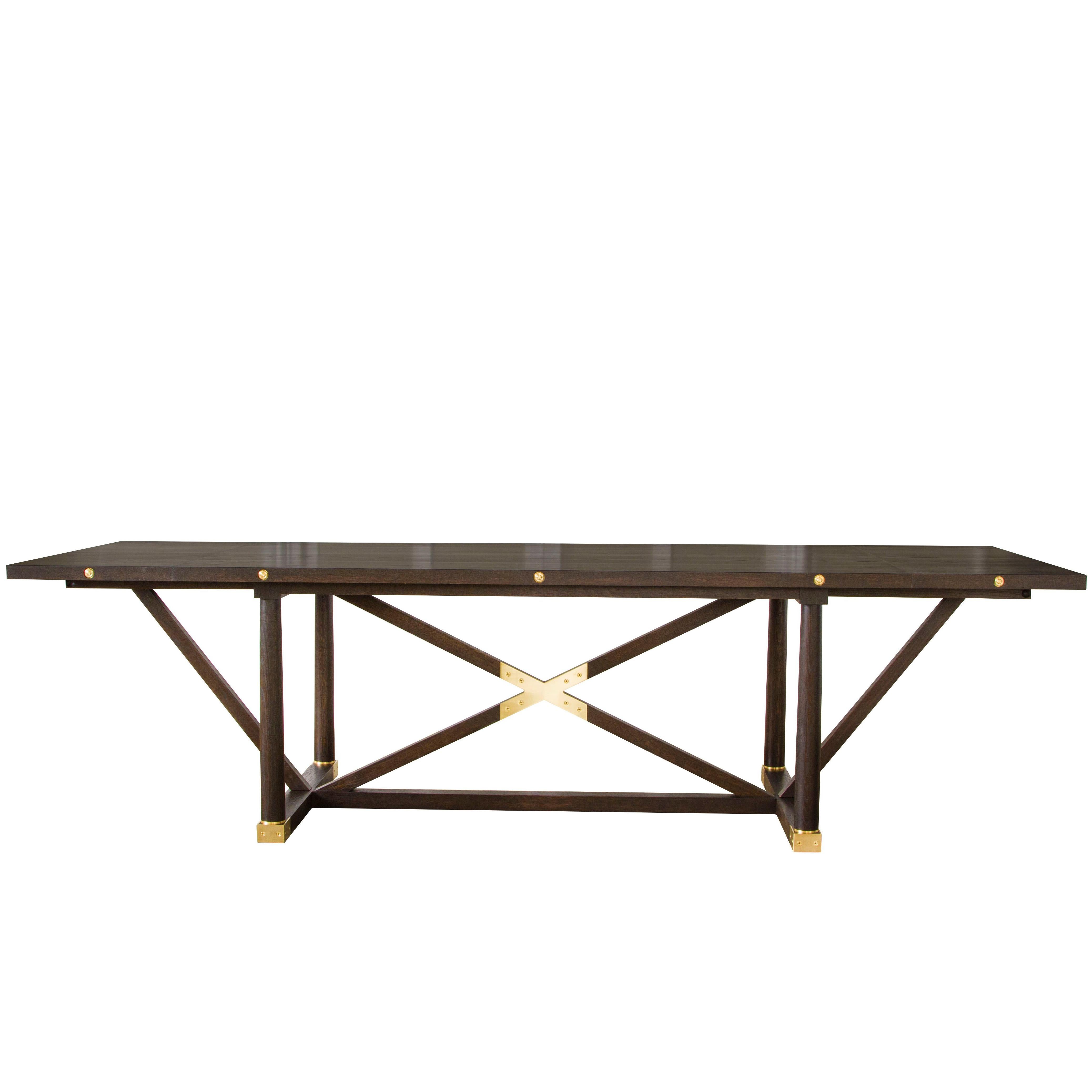 Carden Table in Ebonized White Oak - handcrafted by Richard Wrightman Design