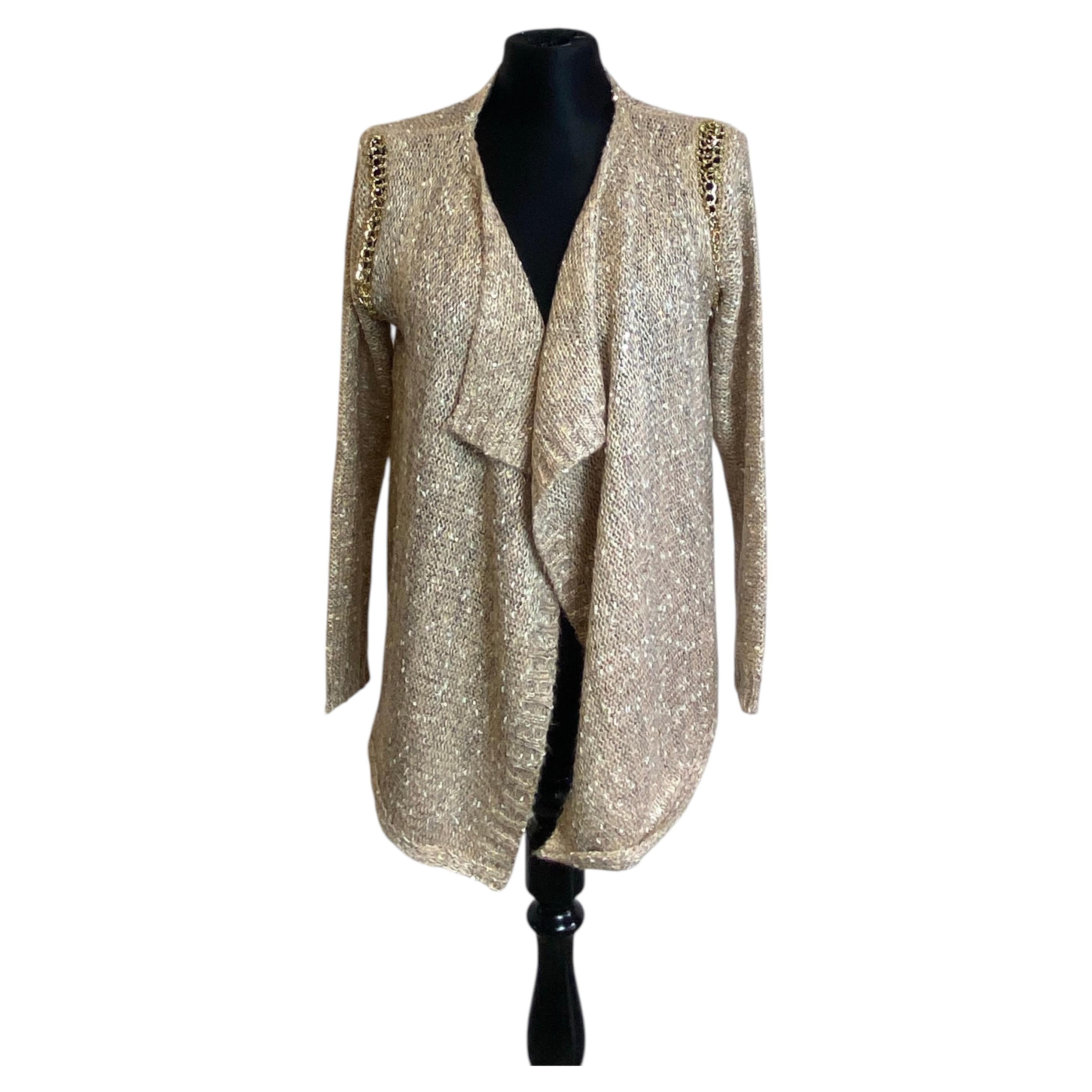 Cardigan con paillettes Betty Blue