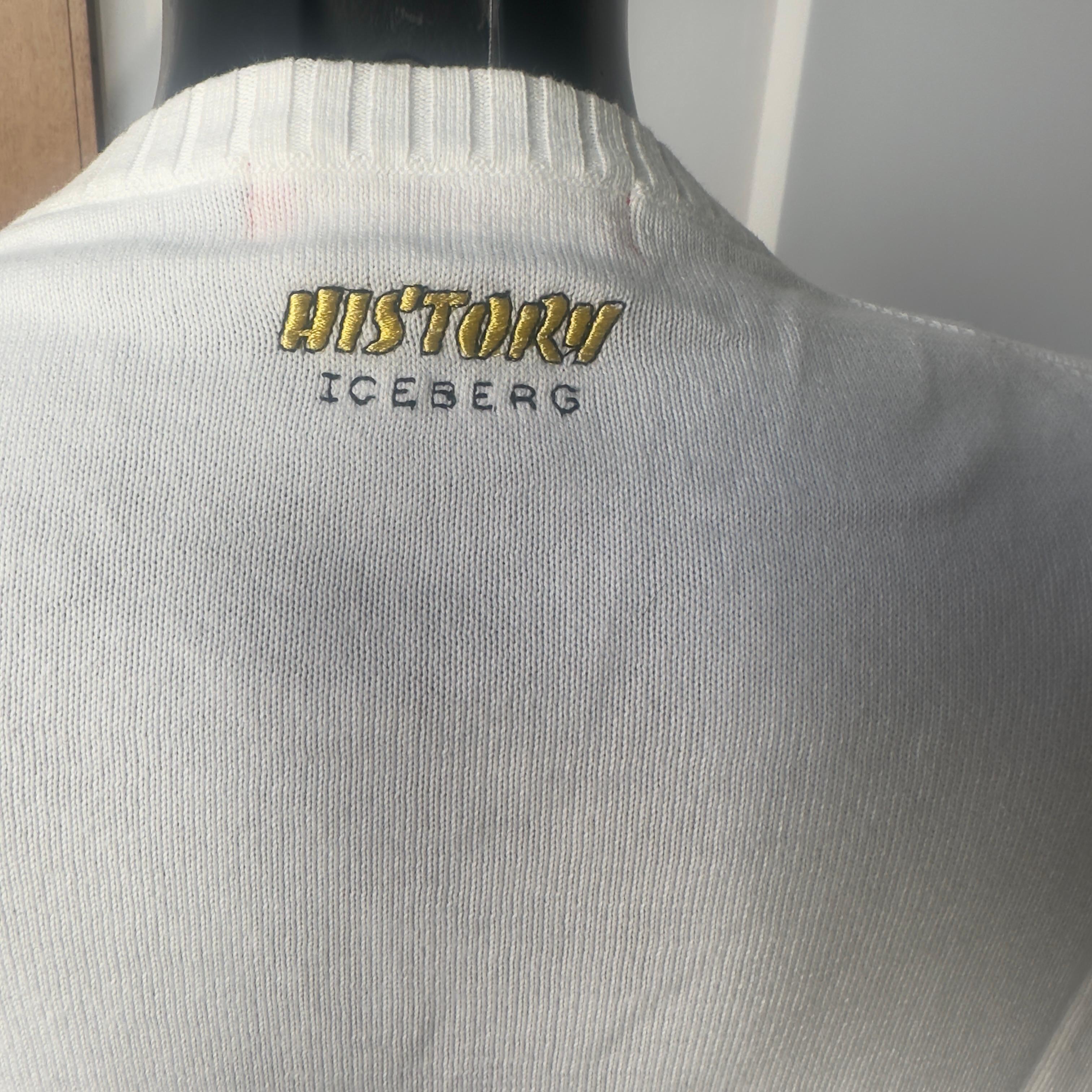 Iceberg History 90s Cardigan For Sale 1