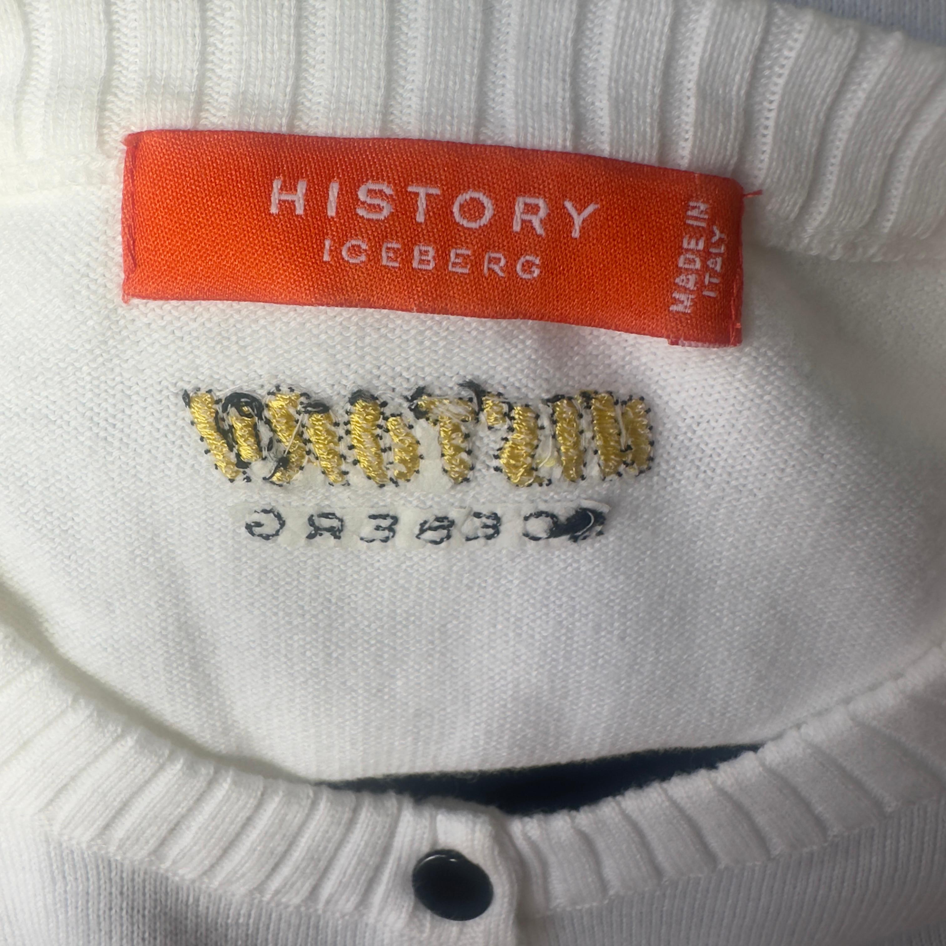 Iceberg History 90s Cardigan For Sale 4