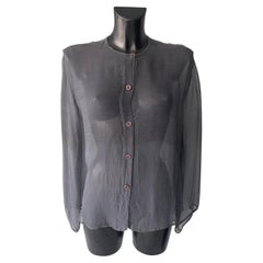 Cardigan in seta Giorgio Armani