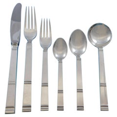 Cardinal by Grann & Laglye Denmark Sterling Silver Flatware Set Service 52 Pcs