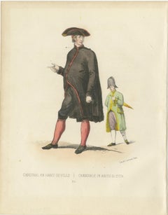 Cardinal en Habit de Ville (Cardinal in City Attire), Plate 13, 1862