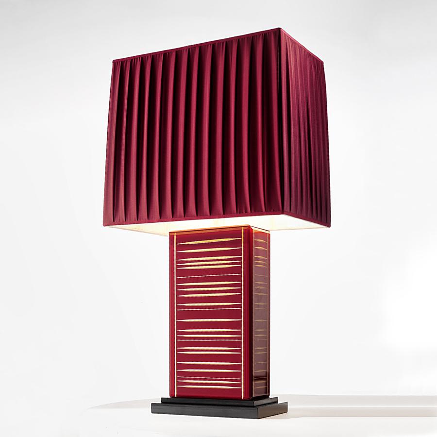 Cardinal Murano Table Lamp For Sale 2