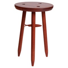 "Cardume" Stool  in Brazilian Muirapiranga Wood