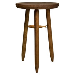 "Cardume" Stool  in Clear Brazilian Freijó Wood