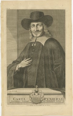 Carel Reyniersz: Esteemed Governor-General of the VOC, Dutch East Indies, 1724
