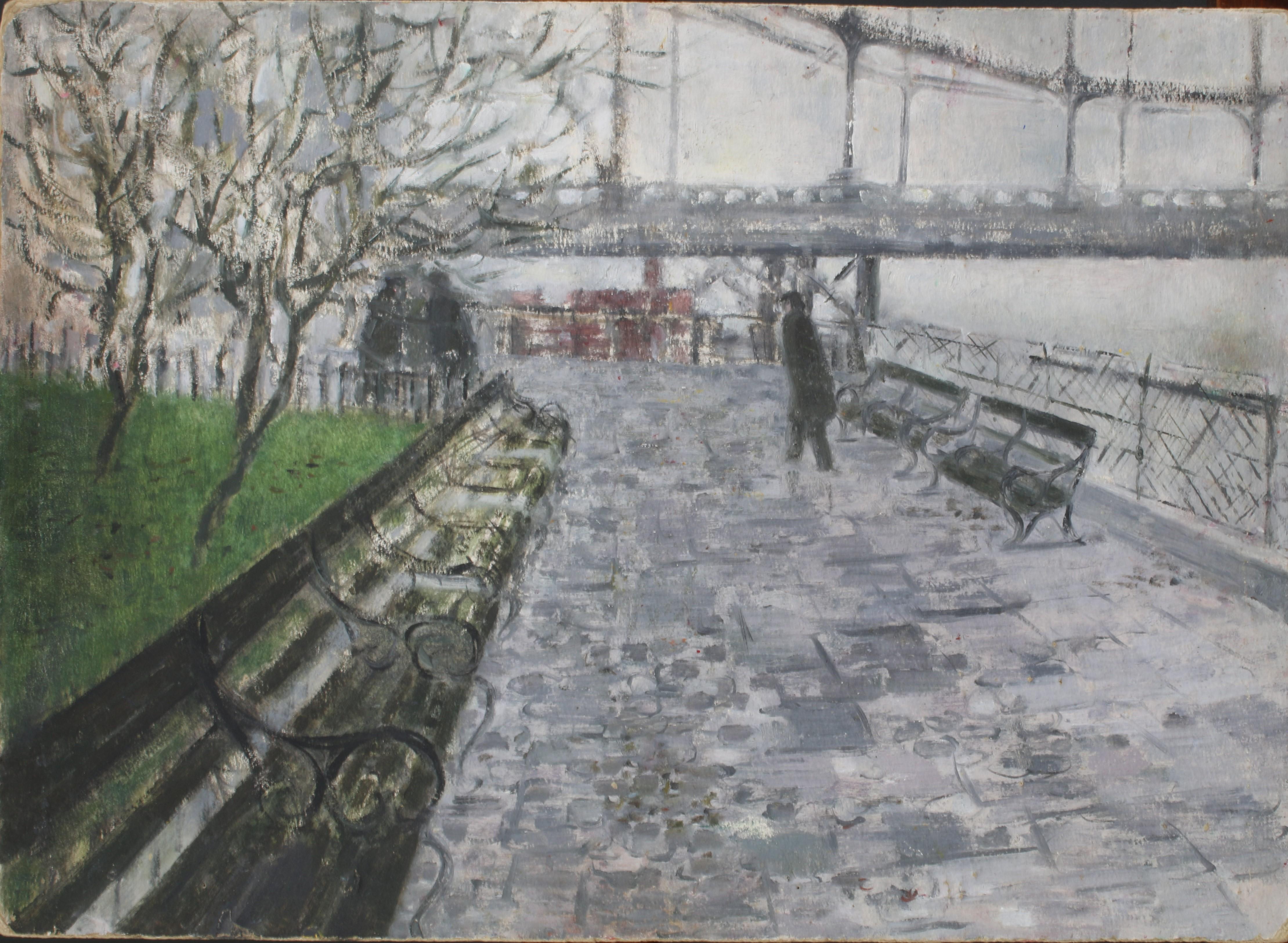 El Puente - Painting de Carel Weight