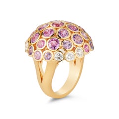 Carelle Disco Dots Mushroom Ring