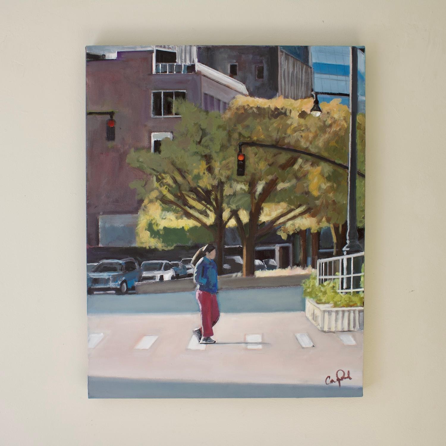 Una Mañana de Otoño, Pintura Original - Painting Contemporáneo de Carey Parks